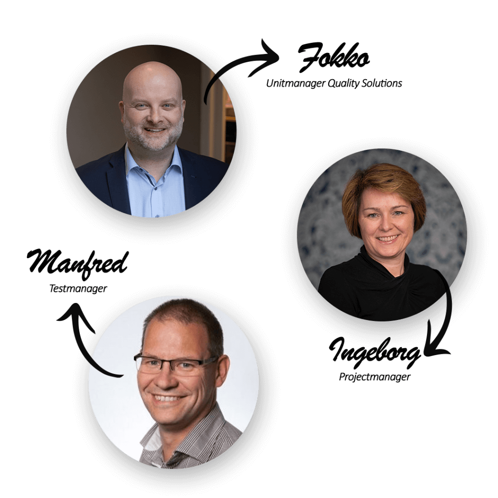 Senior Testmanager Ontmoet jouw collegas Senior Testmanager